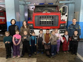 Экскурсия в Пожарно-спасательную часть № 41 Экскурсия в Пожарно-спасательную часть № 41.